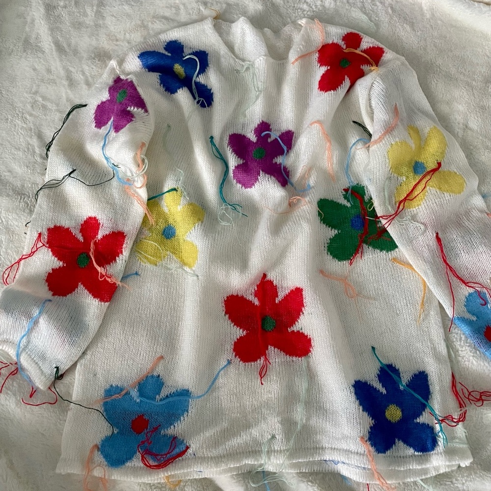 Multi-Color Knit Top - Picture 6 of 7